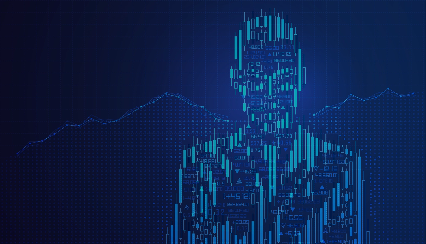 Grafica di sfondo di Intellario TradePro