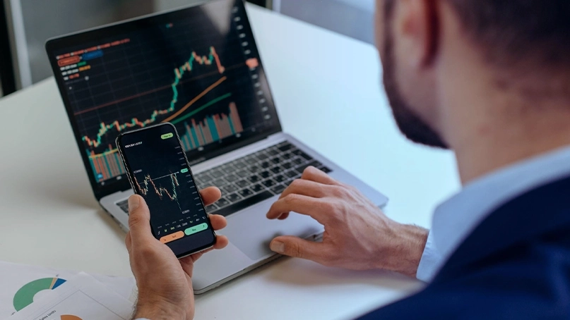 Dashboard di trading IA di Intellario TradePro